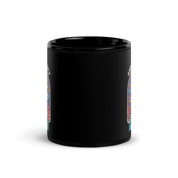 Erika's Pinball Journey - Black Mug