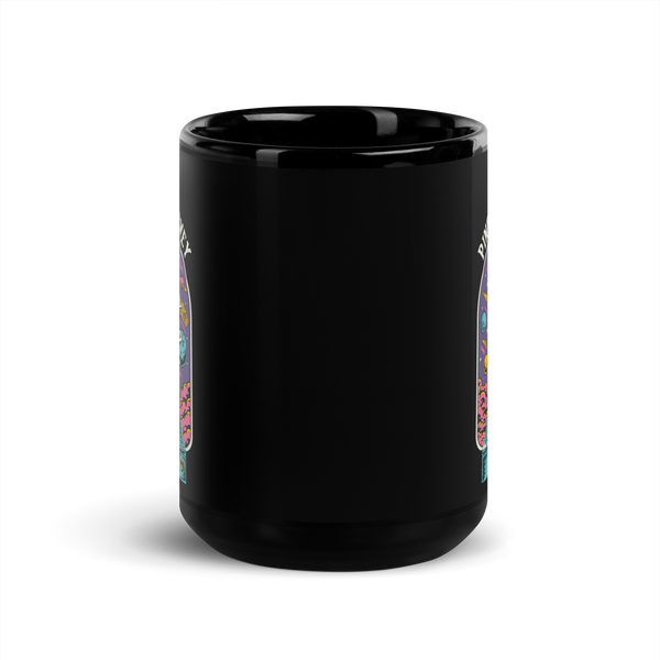 Erika's Pinball Journey - Black Mug