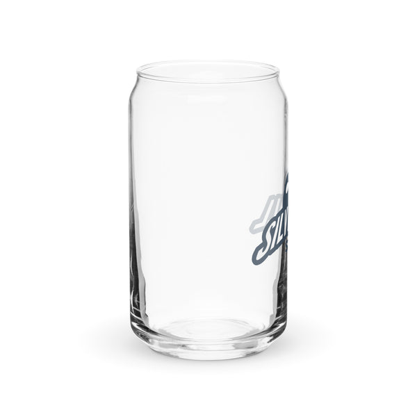 Silverball Swag - Can-shaped glass