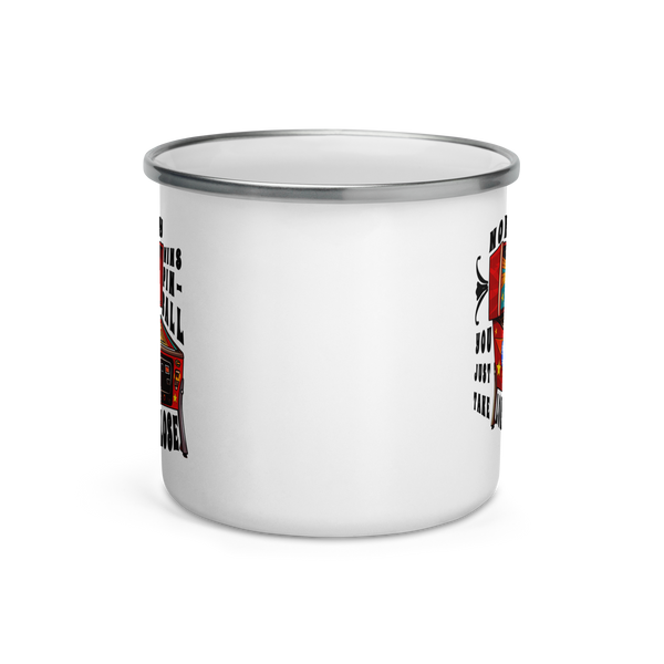 The Flipside Nobody Wins - Enamel Mug