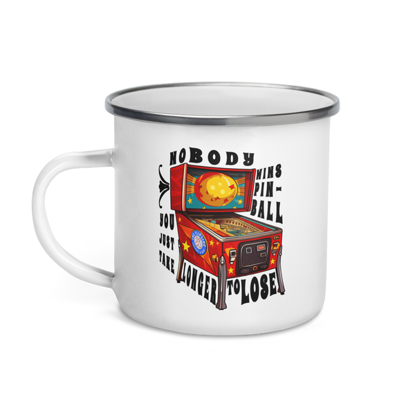 The Flipside Nobody Wins - Enamel Mug