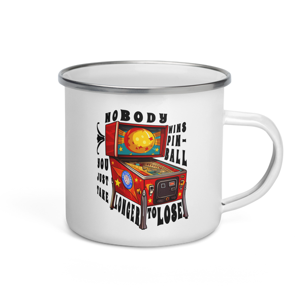 The Flipside Nobody Wins - Enamel Mug