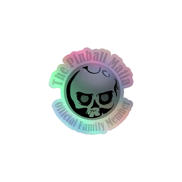 The Pinball Mafia Family - Holographic stickers