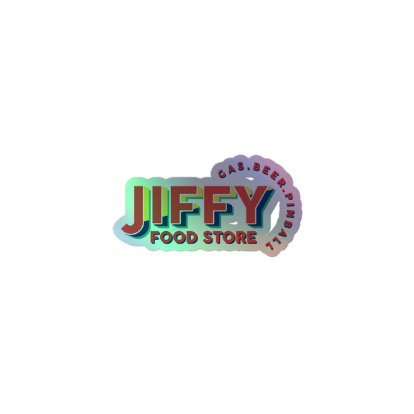Jiffy Food - Holographic stickers