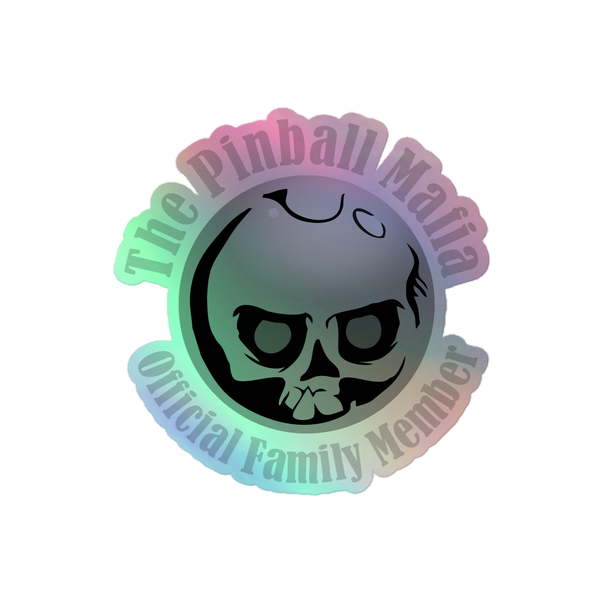 The Pinball Mafia Family - Holographic stickers