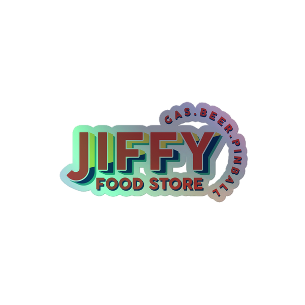 Jiffy Food - Holographic stickers