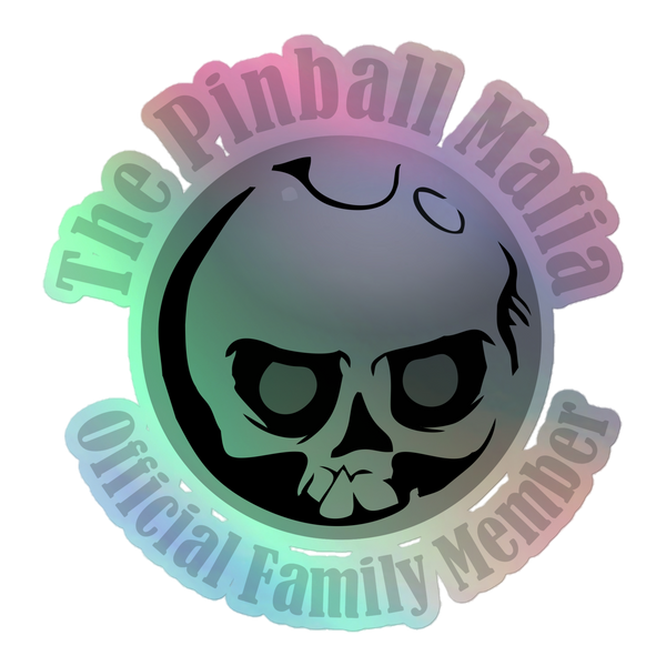 The Pinball Mafia Family - Holographic stickers