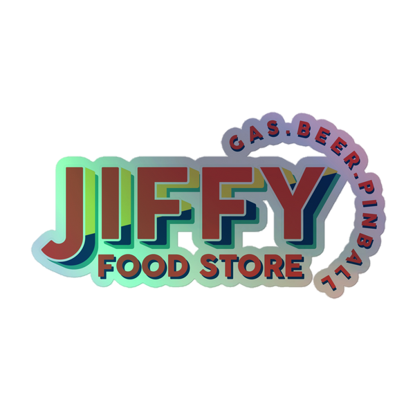 Jiffy Food - Holographic stickers