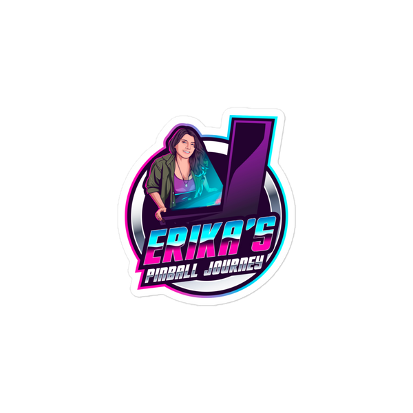 Erika's Pinball Journey - Stickers