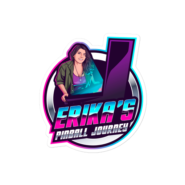 Erika's Pinball Journey - Stickers