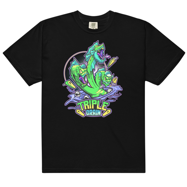 Triple Drain Hydra - Heavyweight T-shirt