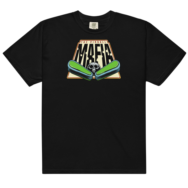 The Pinball Mafia - Comfort Colors Heavyweight T-shirt
