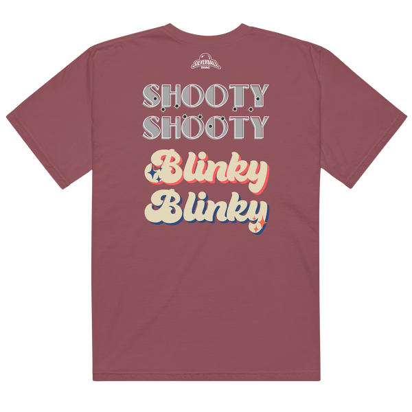 The Pinball Mafia Shooty Blinky - Comfort Colors Heavyweight T-shirt