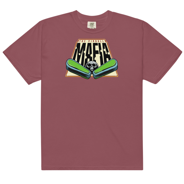 The Pinball Mafia - Comfort Colors Heavyweight T-shirt