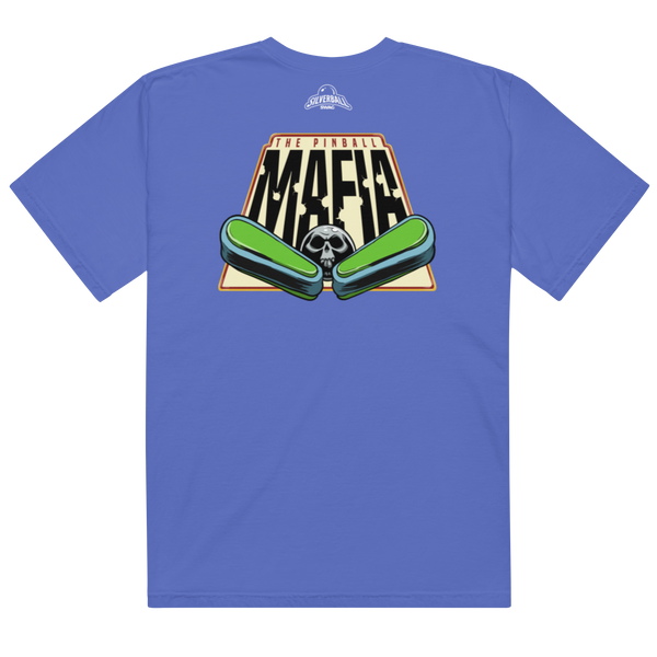 The Pinball Mafia Ball w/Back - Comfort Colors Heavyweight T-shirt
