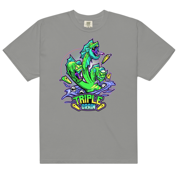 Triple Drain Hydra - Heavyweight T-shirt