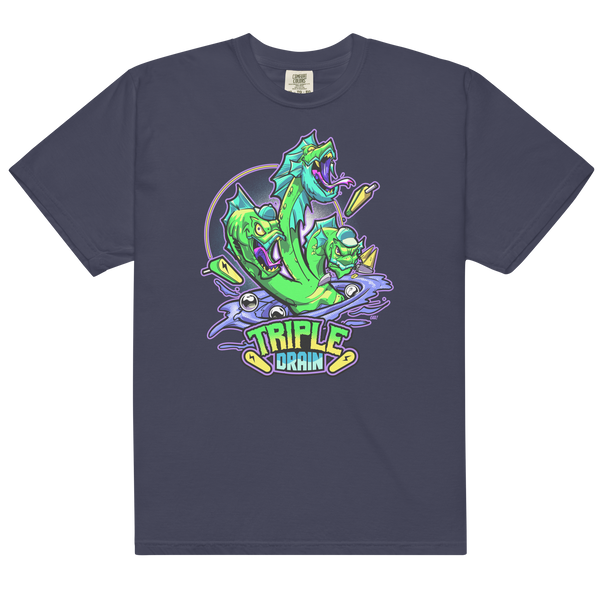 Triple Drain Hydra - Heavyweight T-shirt