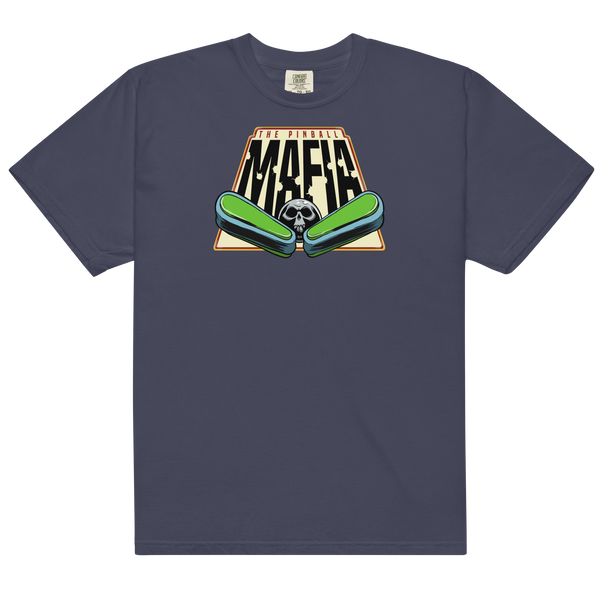 The Pinball Mafia - Comfort Colors Heavyweight T-shirt