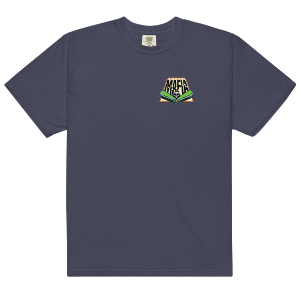 The Pinball Mafia w/Back Graphic - Comfort Colors Heavyweight T-shirt