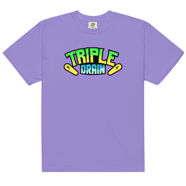 Triple Drain (Full Color) - Heavyweight T-shirt