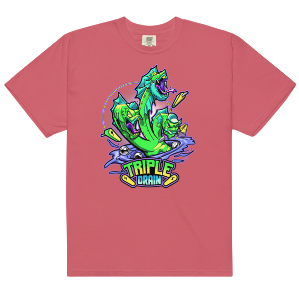 Triple Drain Hydra - Heavyweight T-shirt