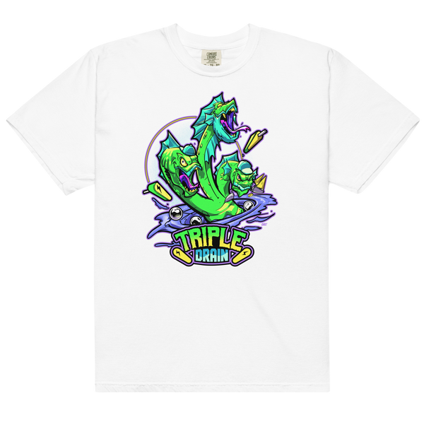 Triple Drain Hydra - Heavyweight T-shirt