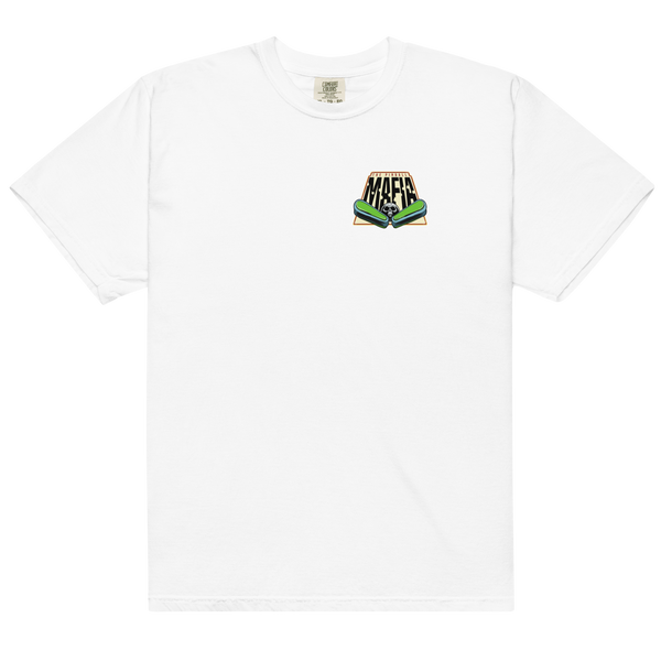 The Pinball Mafia w/Back Graphic - Comfort Colors Heavyweight T-shirt