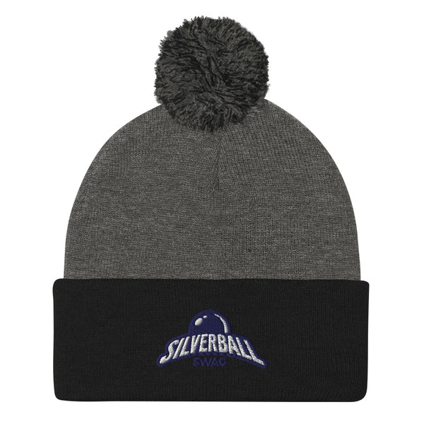 Silverball Swag - Pom-Pom Beanie