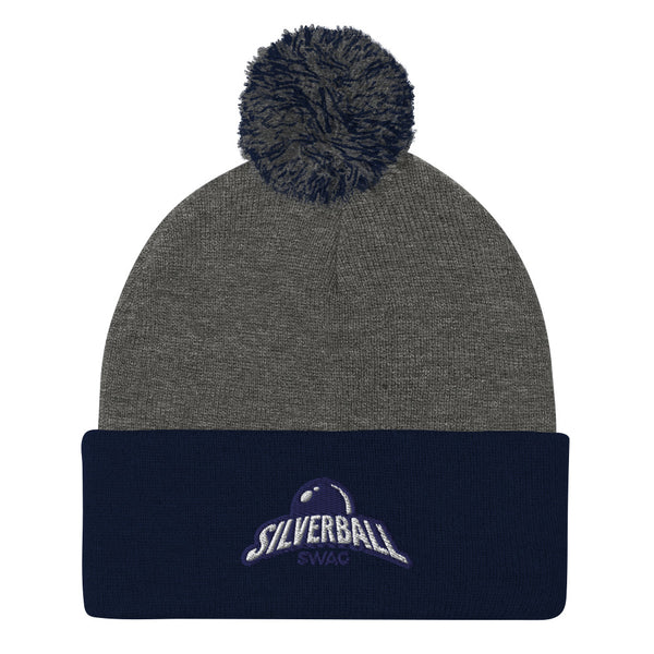 Silverball Swag - Pom-Pom Beanie