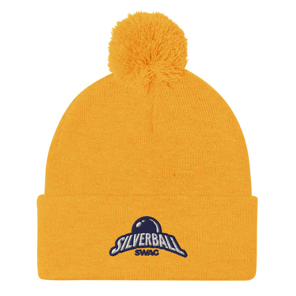 Silverball Swag - Pom-Pom Beanie