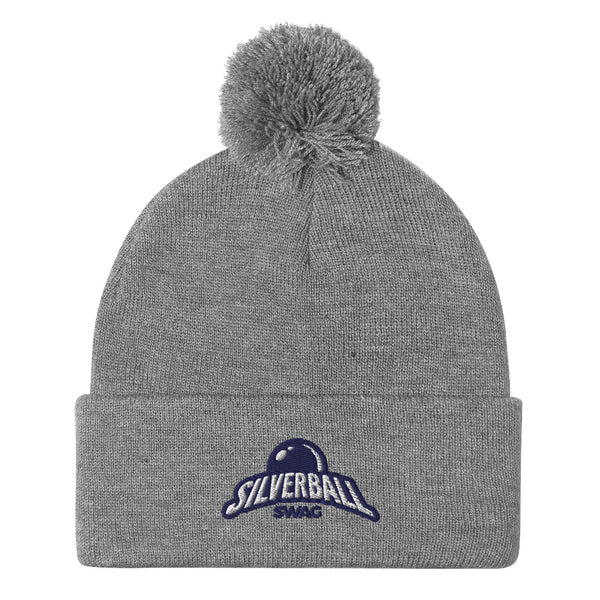 Silverball Swag - Pom-Pom Beanie