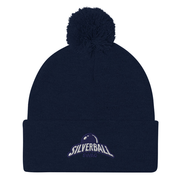 Silverball Swag - Pom-Pom Beanie