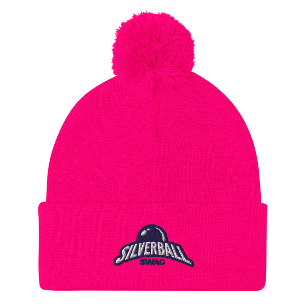 Silverball Swag - Pom-Pom Beanie