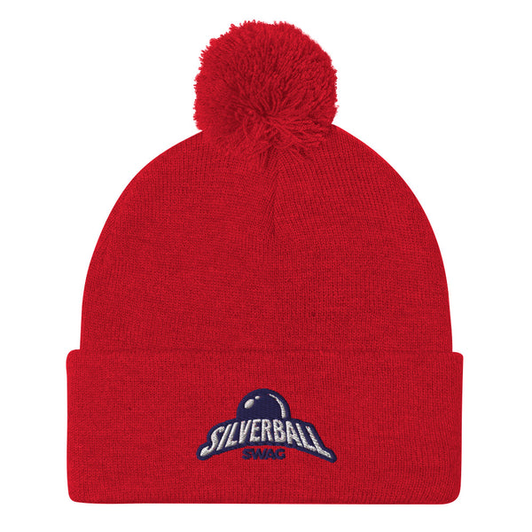 Silverball Swag - Pom-Pom Beanie