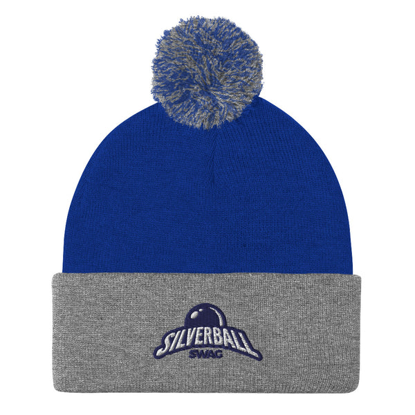 Silverball Swag - Pom-Pom Beanie