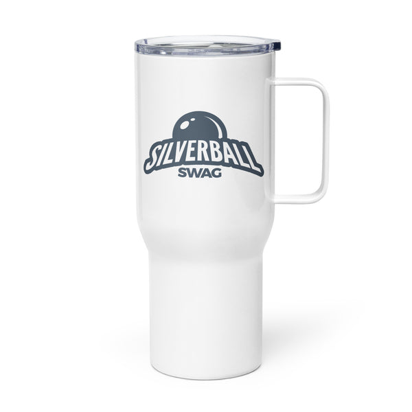 Silverball Swag - Travel mug with a handle