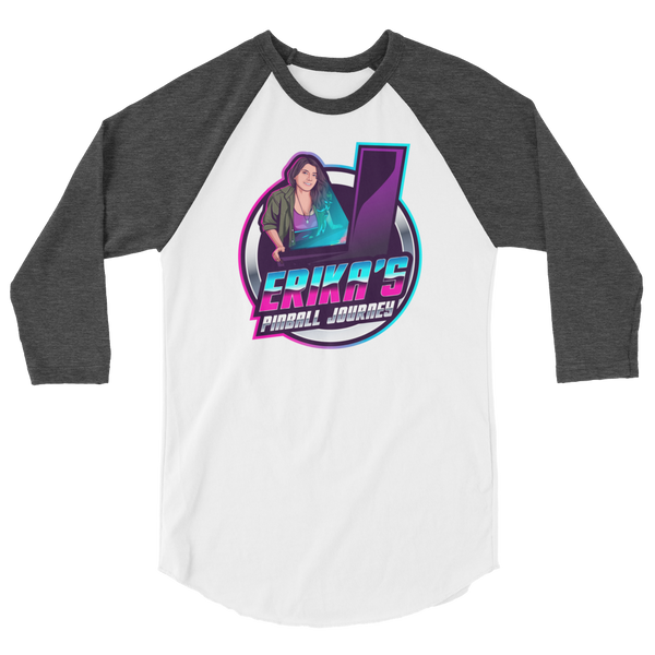 Erika's Pinball Journey - 3/4 Sleeve Shirt