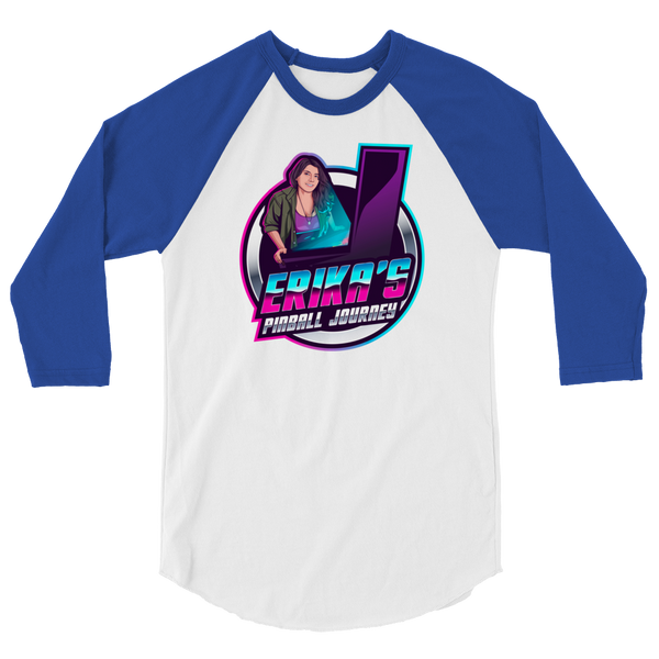 Erika's Pinball Journey - 3/4 Sleeve Shirt