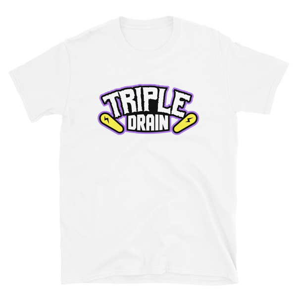 Triple Drain (White) - Pro T-Shirt
