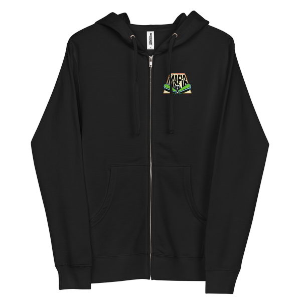 The Pinball Mafia w/Back - Zip Up Hoodie