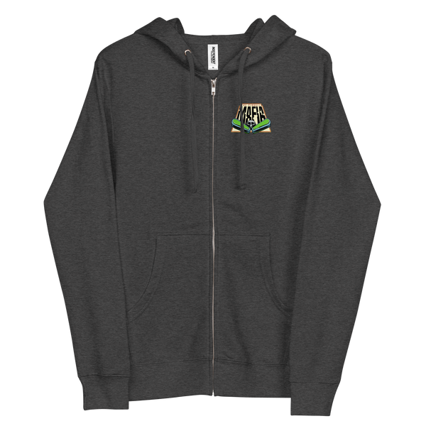 The Pinball Mafia w/Back - Zip Up Hoodie