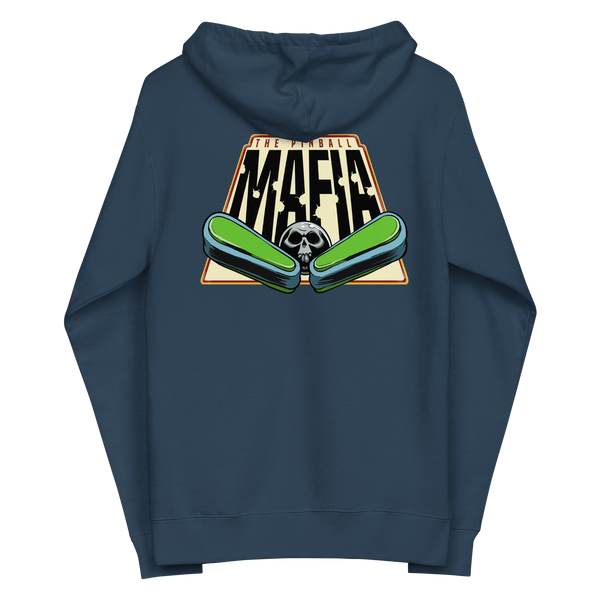 The Pinball Mafia w/Back - Zip Up Hoodie