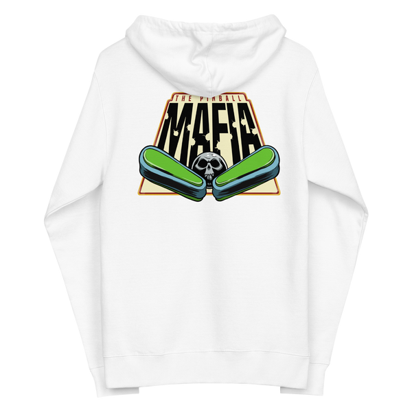 The Pinball Mafia w/Back - Zip Up Hoodie
