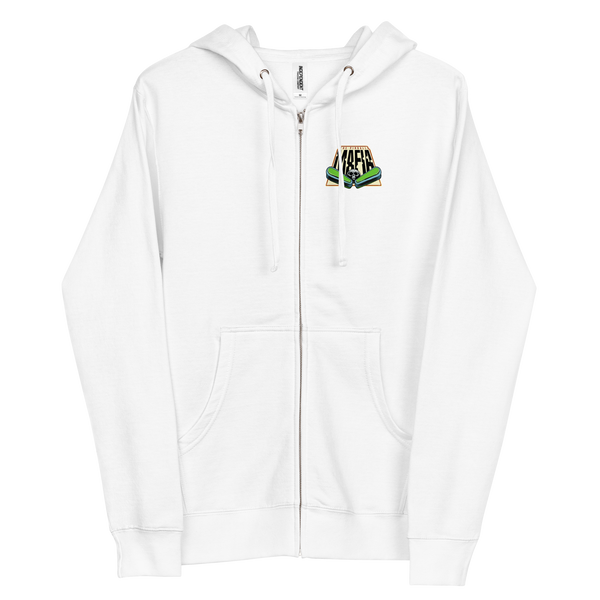 The Pinball Mafia w/Back - Zip Up Hoodie