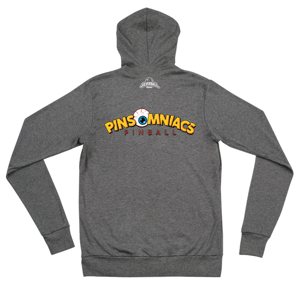 Pinsomniacs - Lightweight Zip Hoodie