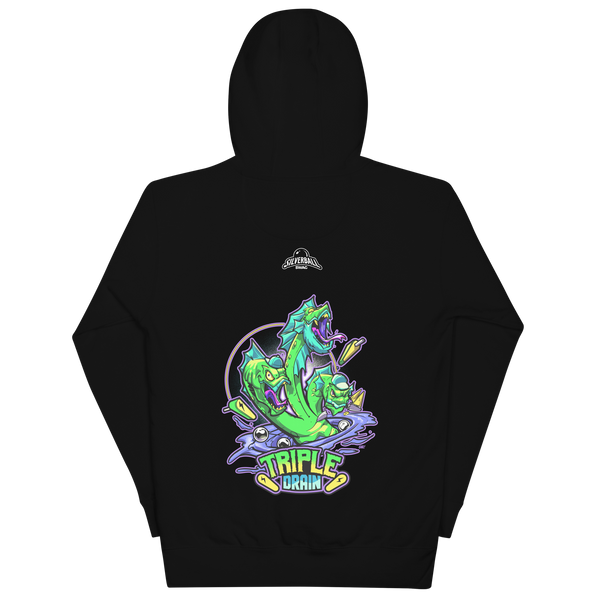 Triple Drain Hydra (Full Color) - Unisex Hoodie