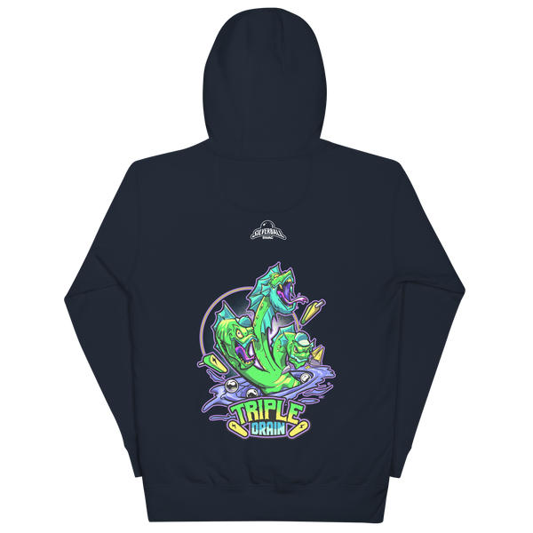 Triple Drain Hydra (Full Color) - Unisex Hoodie