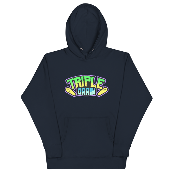 Triple Drain Hydra (Full Color) - Unisex Hoodie