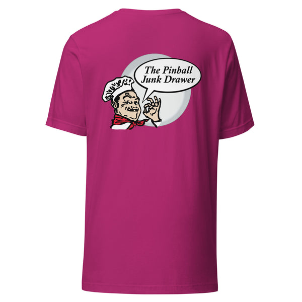 The Pinball Junk Drawer Chef- Premium Unisex t-shirt