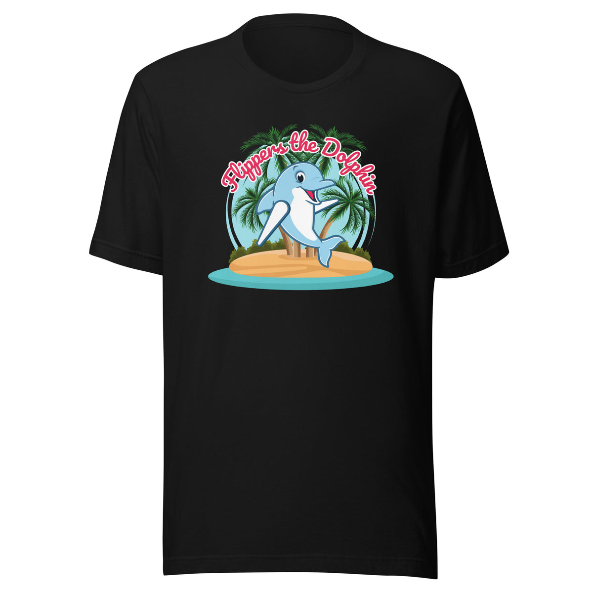 Flippers the Dolphin - Premium Unisex T-Shirt – Silverball Swag